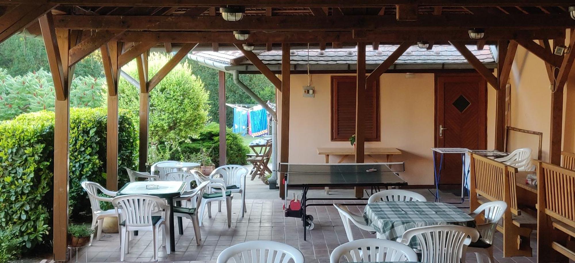 Korona Panzio Bed and Breakfast Balatonberény Exteriör bild